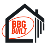 BBG Built logo in black and red