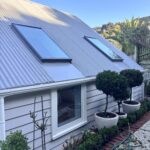 Two new VELUX skylights installed in Christchurch.